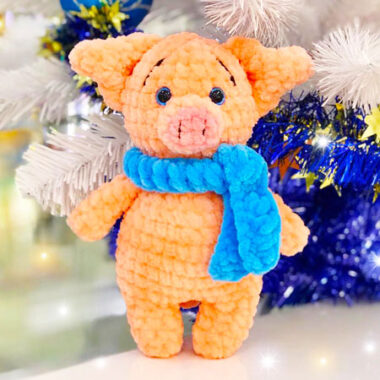 Cerdito muy Lindo PDF Amigurumi Patrón Gratis (1)