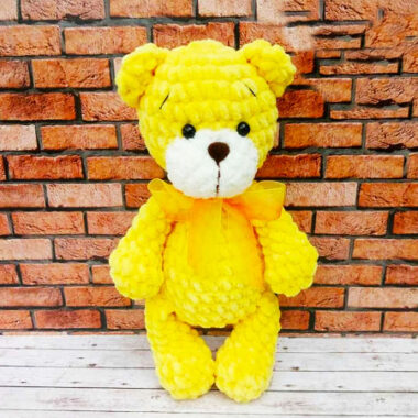 Osito Amarillo Amigurumi Fácil para Principiantes (2)