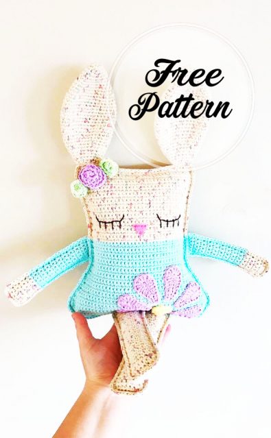 Primavera Ragdoll Ragdoll Conejito Amigurumi patrón Gratis