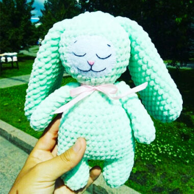 Conejitos Amigurumi con Orejas de Diseño Original (2)