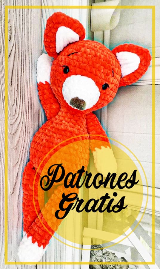 Zorro de peluche Amigurumi Patrones Gratis