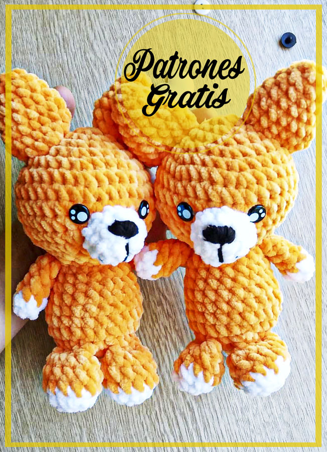 Felpa Zorro Amigurumis Patrones Gratis