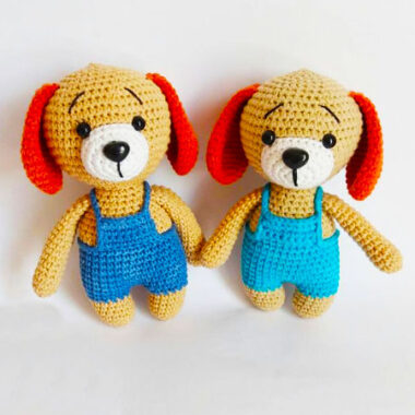 Amigurumi Perro fácil PDF Patrón Gratis en Español