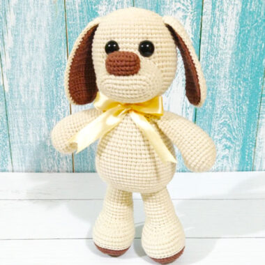 Perro Lindo Amigurumi PDF Patrón Gratis