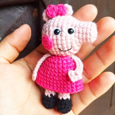 Amigurumi Peppa Pig Patrón PDF  Gratuito