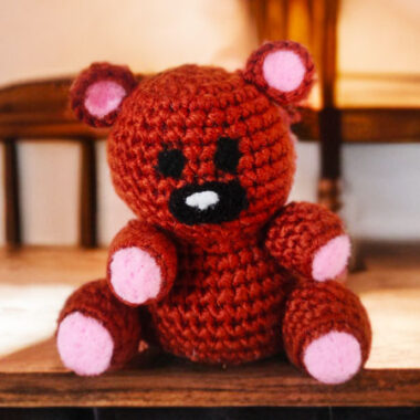 Amigurumi Pooky Oso de Garfield Patrón PDF gratuito