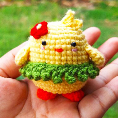 Bailarina polluelo Amigurumi PDF Gratis