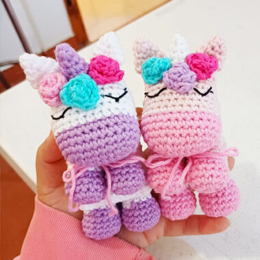 Separador Unicorno Amigurumi PDF Gratis